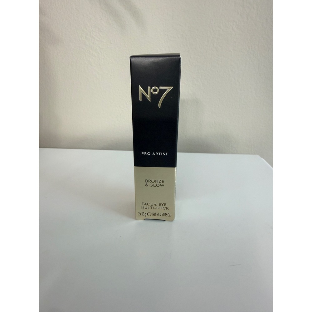 No7 Pro Artist Multi-Stick‎ Womens 0.36oz Bronze Glow Light Champagne NWT